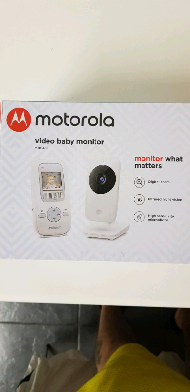motorola video baby monitor mbp480